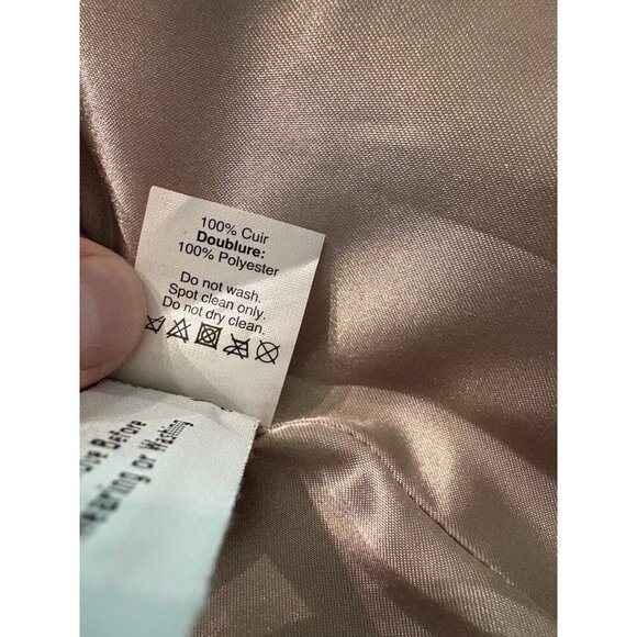 J. Crew Collection Calf Hair Leopard Print Leather Collarless Jacket Size 2 - Picture 9 of 16